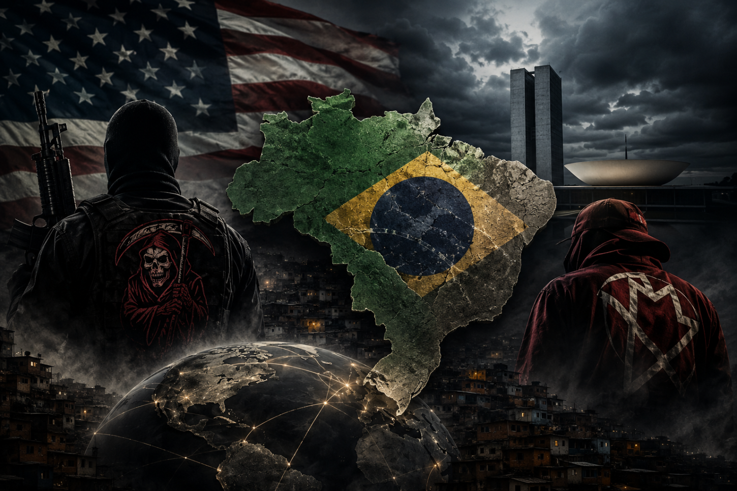 PCC e CV entram na mira antiterrorismo dos Estados Unidos e colocam o Brasil sob pressão internacional