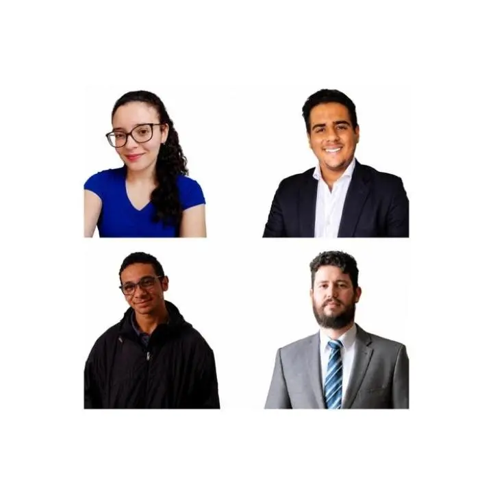 Barbara Siqueira, Gustavo Silva, Lucas Rogerio e Thiago Rech